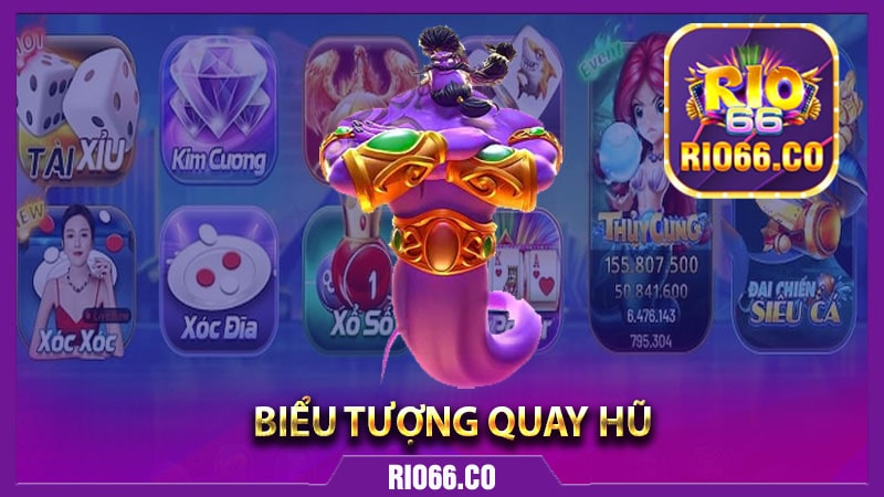 Biểu tượng trúng thưởng trong quay hũ rio66