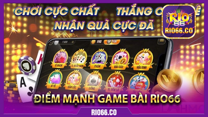 Điểm mạnh game bài Rio66