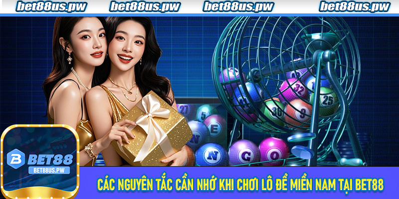 Các nguyên tắc cần nhớ khi chơi Lô Đề Miền Nam tại Bet88